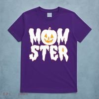 Funny Halloween Momster Monster T-Shirt thumb 5
