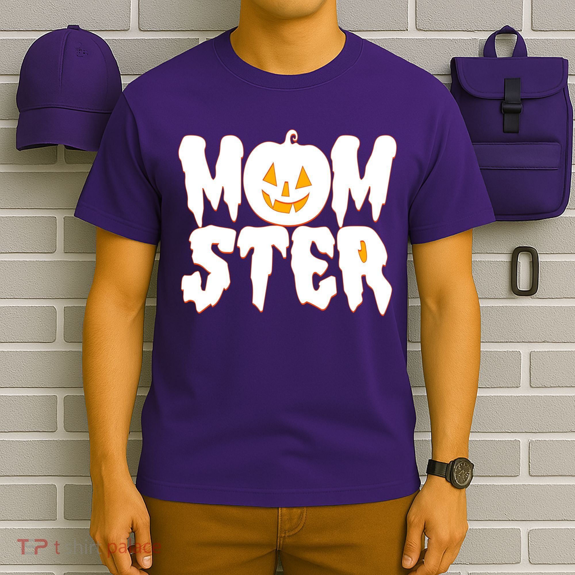 Funny Halloween Momster Monster T-Shirt