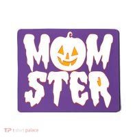 Funny Halloween Momster Monster Mousepad thumb 0