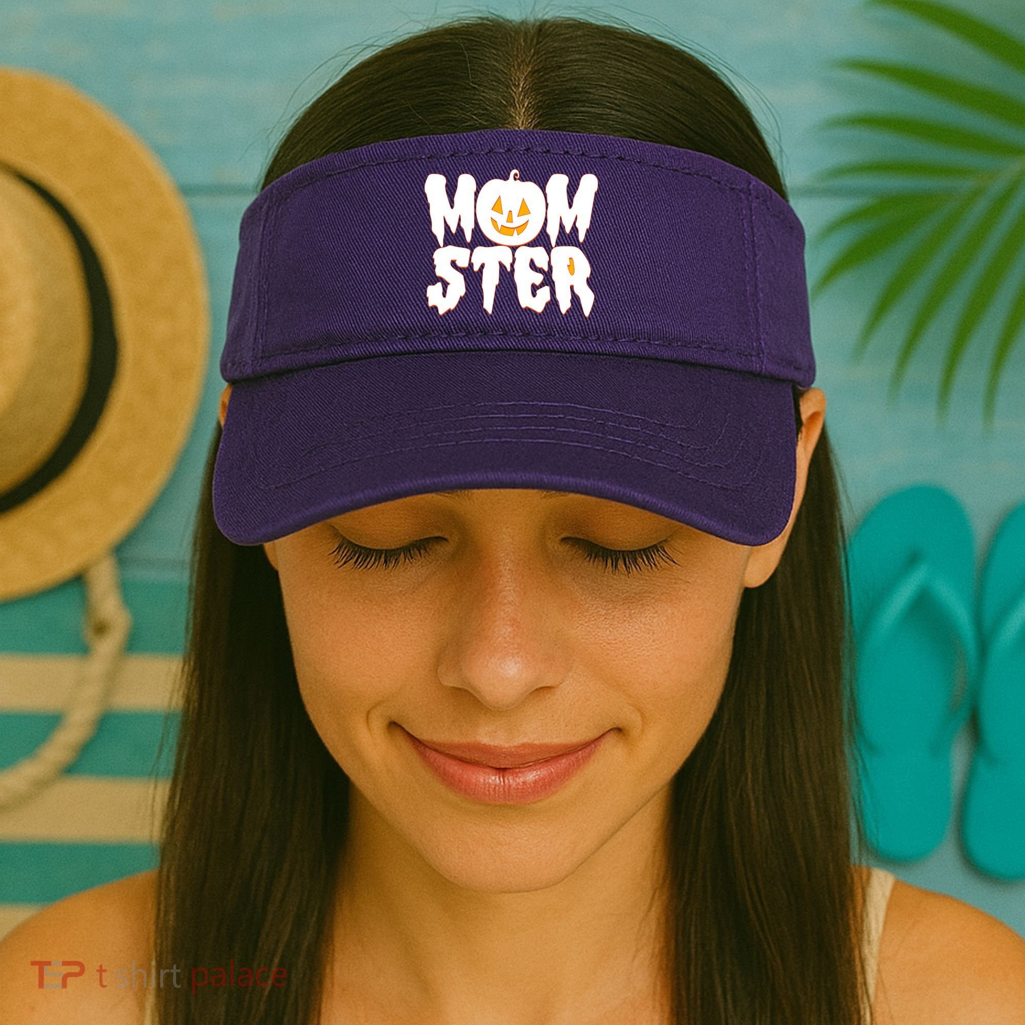 Funny Halloween Momster Monster Visor
