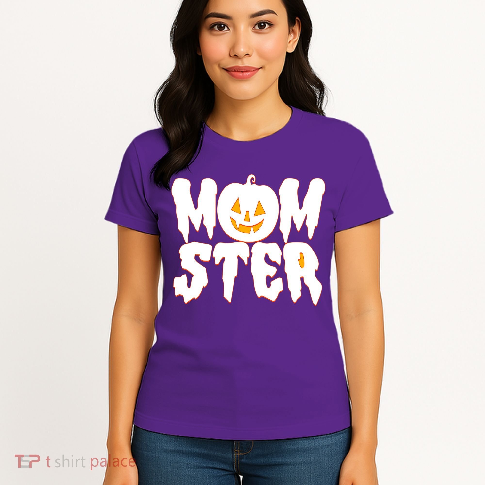 Funny Halloween Momster Monster Women's T-Shirt