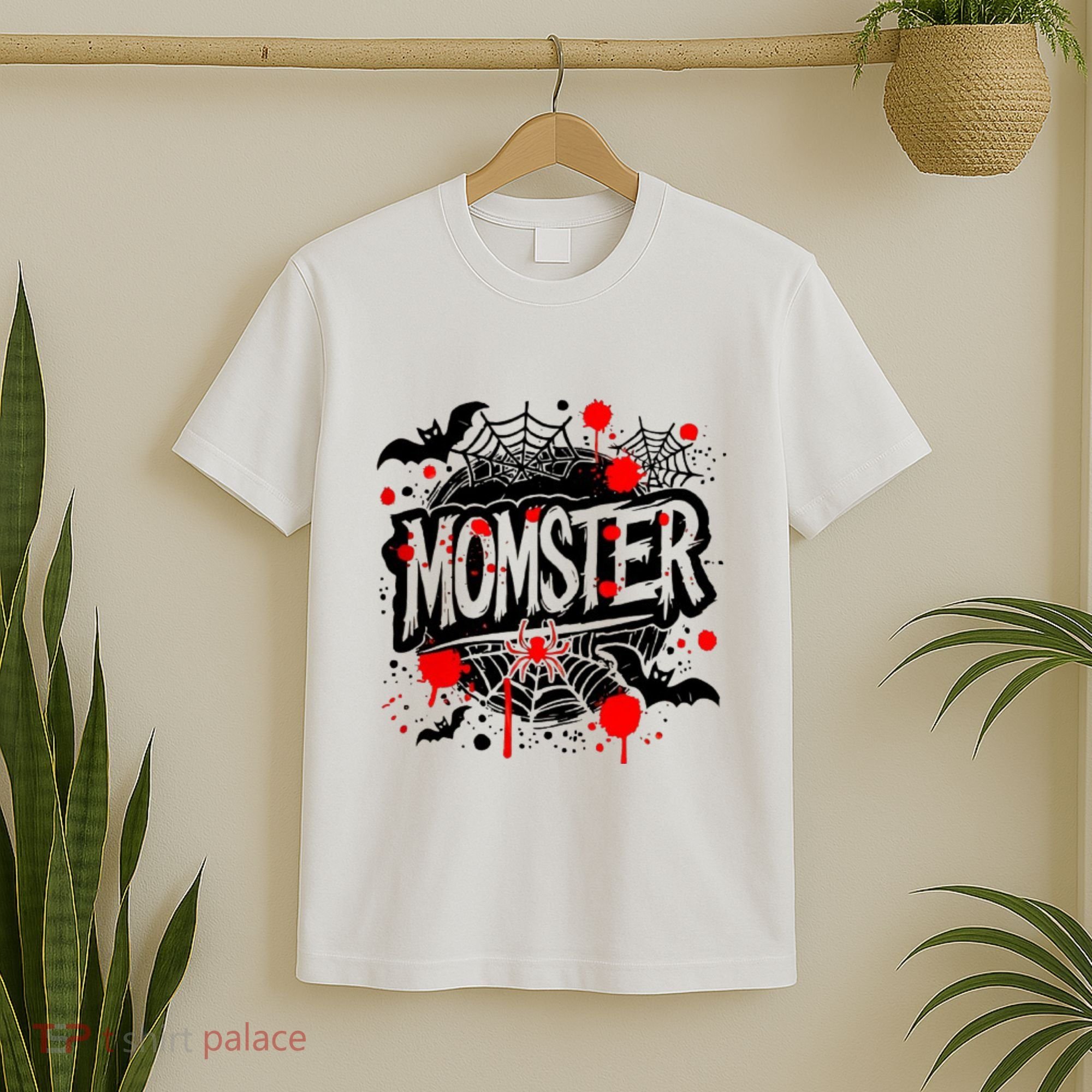 Funny Halloweem Momster Monster Mommy Mom Mother Matching Family T-Shirt