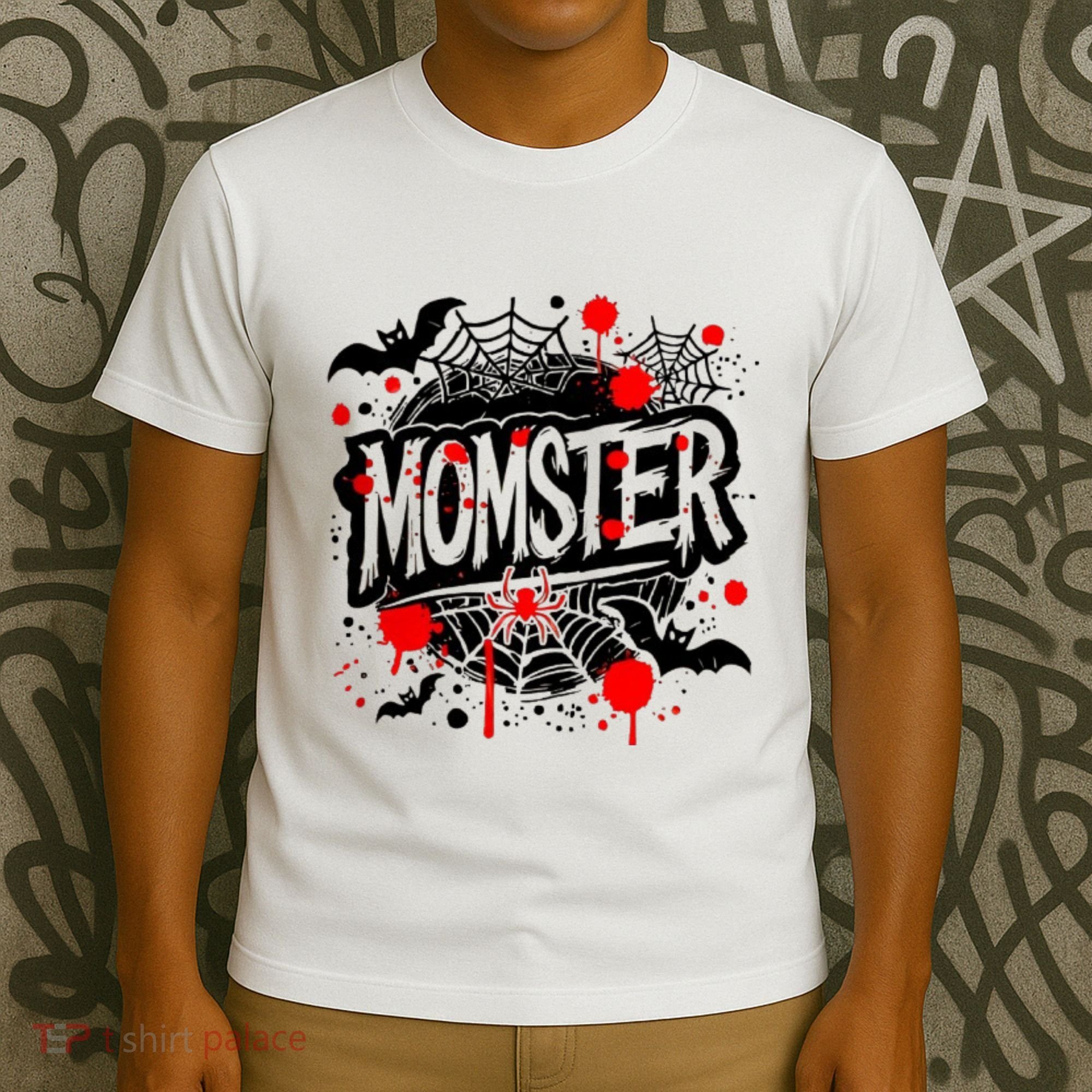 Funny Halloweem Momster Monster Mommy Mom Mother Matching Family T-Shirt