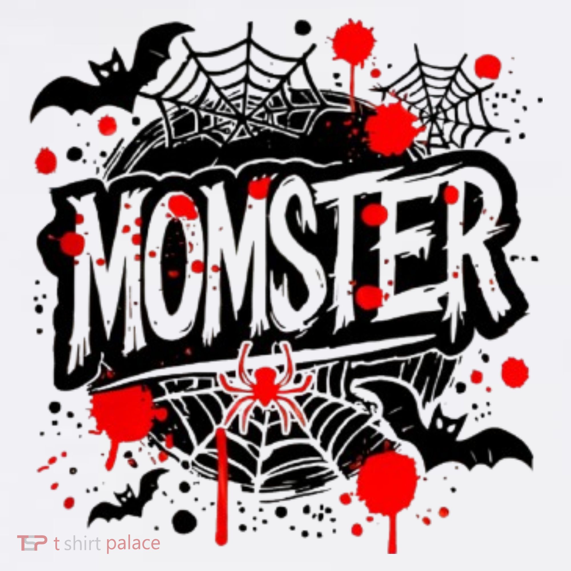 Funny Halloweem Momster Monster Mommy Mom Mother Matching Family T-Shirt