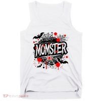 Funny Halloweem Momster Monster Mommy Mom Mother Matching Family Tank Top thumb 0