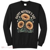 Funny Happy Mothers Day Cute Floral For Women Mom Grandma Sweatshirt thumb 0