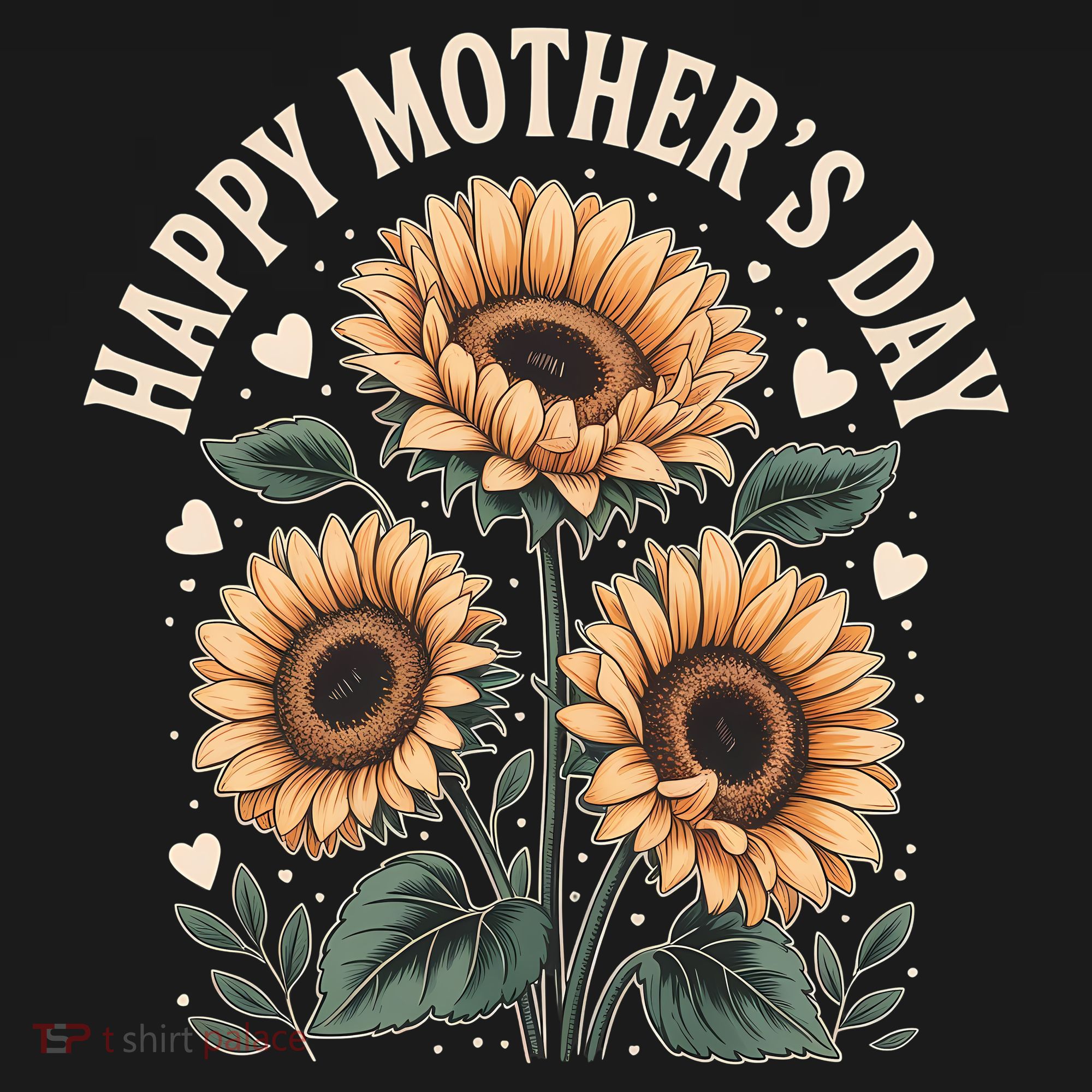Funny Happy Mothers Day Cute Floral For Women Mom Grandma Sweatshirt