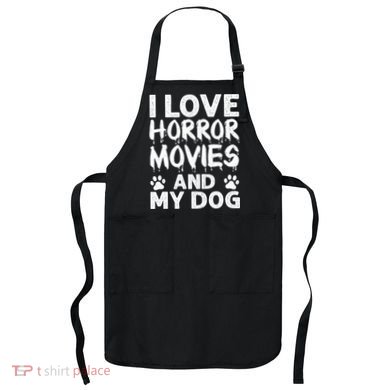 Funny Horror Movie Art For Film Horror Movie Lover Apron