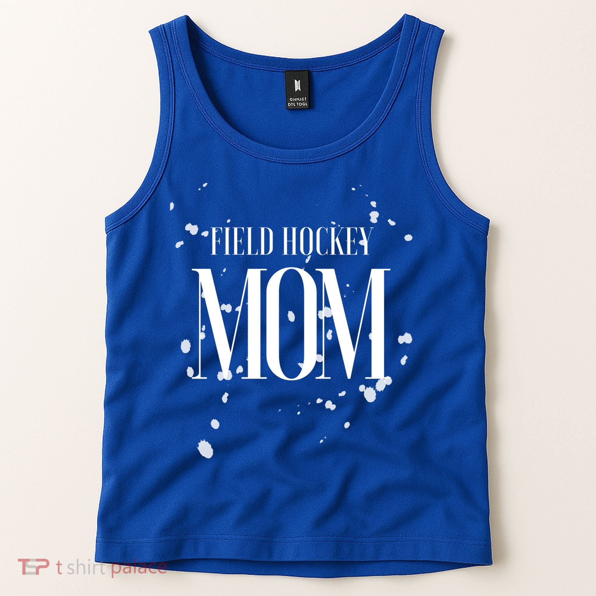 Field Hockey Mom Game Day Team Mama Biggest Fan Proud Parent Gift Tank Top