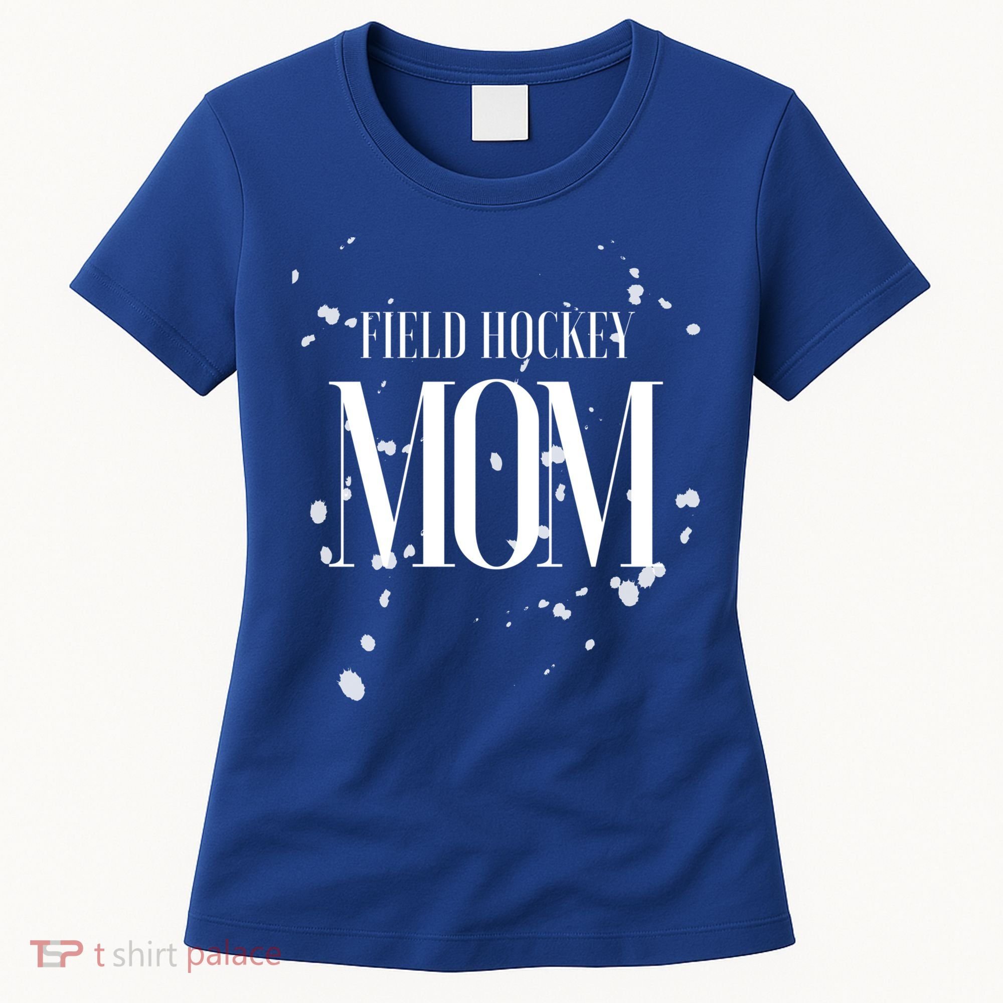 Field Hockey Mom Game Day Team Mama Biggest Fan Proud Parent Gift Women's T-Shirt