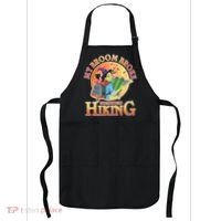 Funny Halloween My Broom Broke So Now I Go Hiking Apron thumb 0