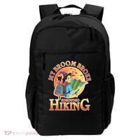 Funny Halloween My Broom Broke So Now I Go Hiking Backpack thumb 0