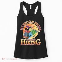 Funny Halloween My Broom Broke So Now I Go Hiking Women's Tank Top thumb 0