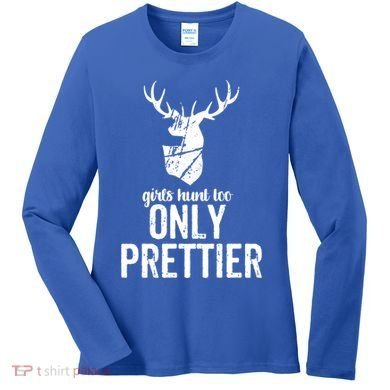 Funny Hunting Meaningful Gift For Great Gift Women's Long Sleeve Shirt