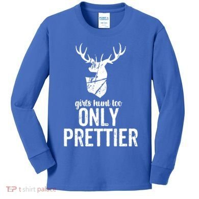 Funny Hunting Meaningful Gift For Great Gift Kids Long Sleeve Shirt