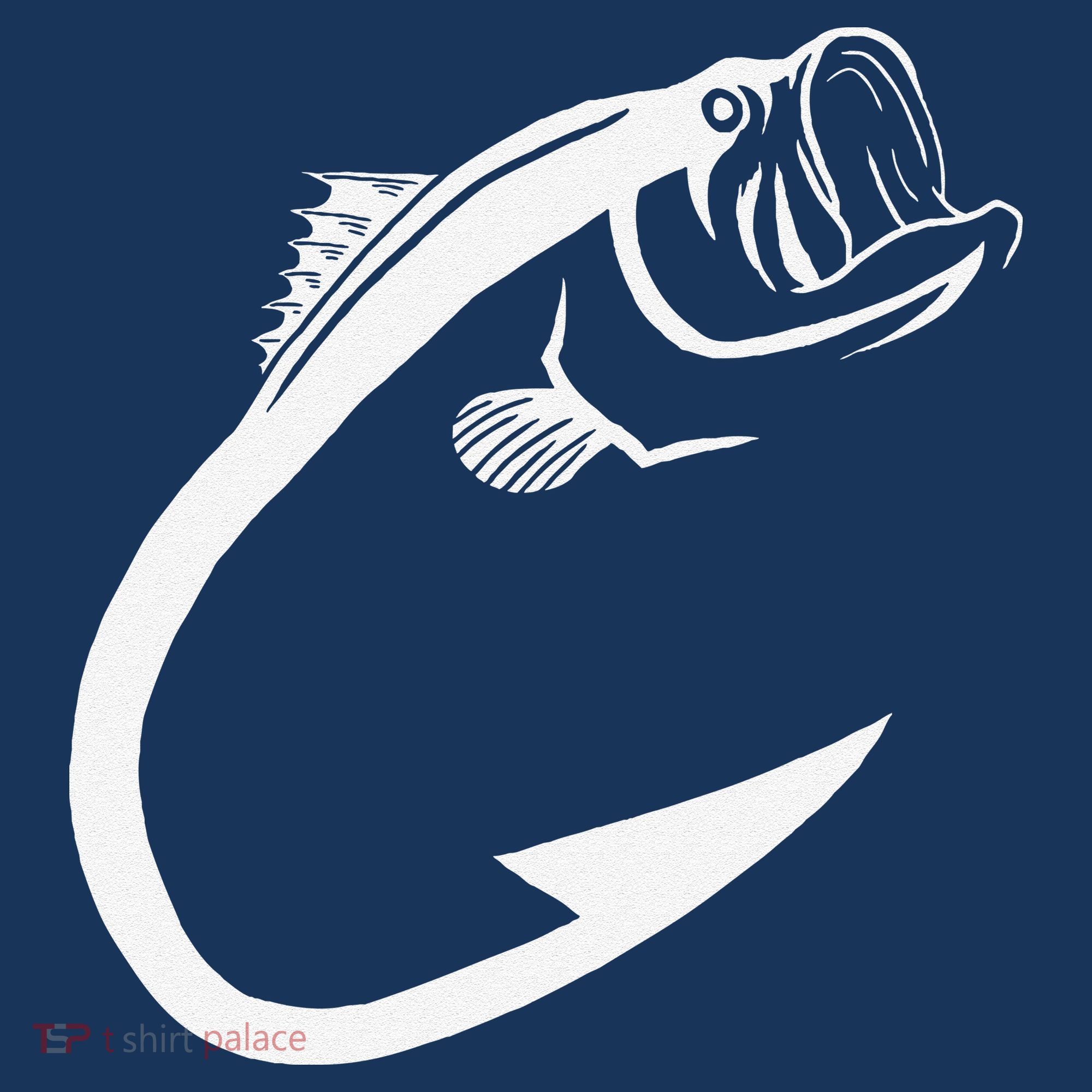 Fish Hook Minimal Art Cool Fishing Lover Art Lover Gift Women's Hoodie