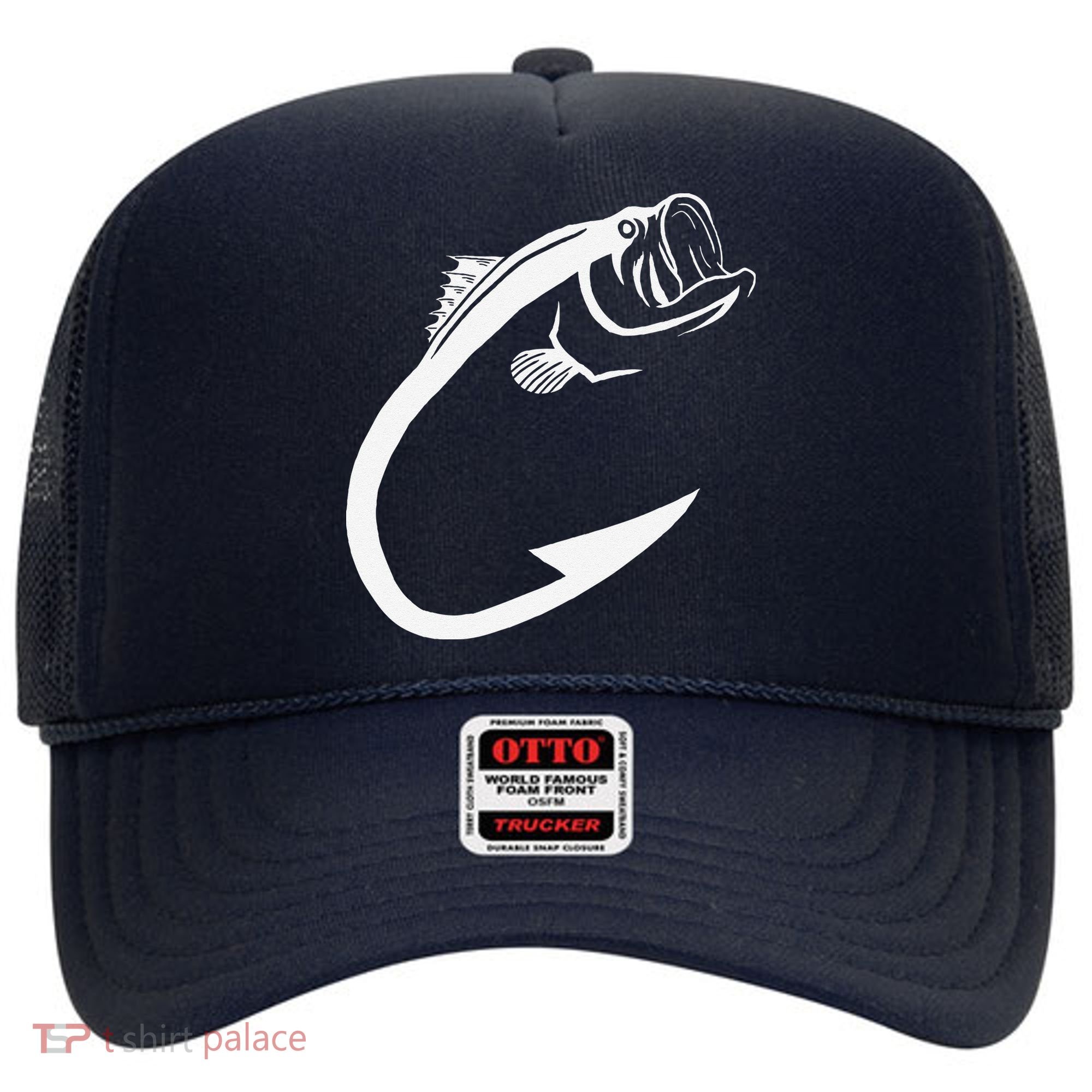 Fish Hook Minimal Art Cool Fishing Lover Art Lover Gift Hat