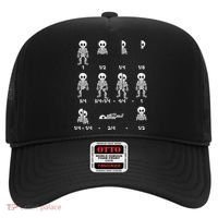 Funny Halloween Math Equations Skeletons Hat thumb 0