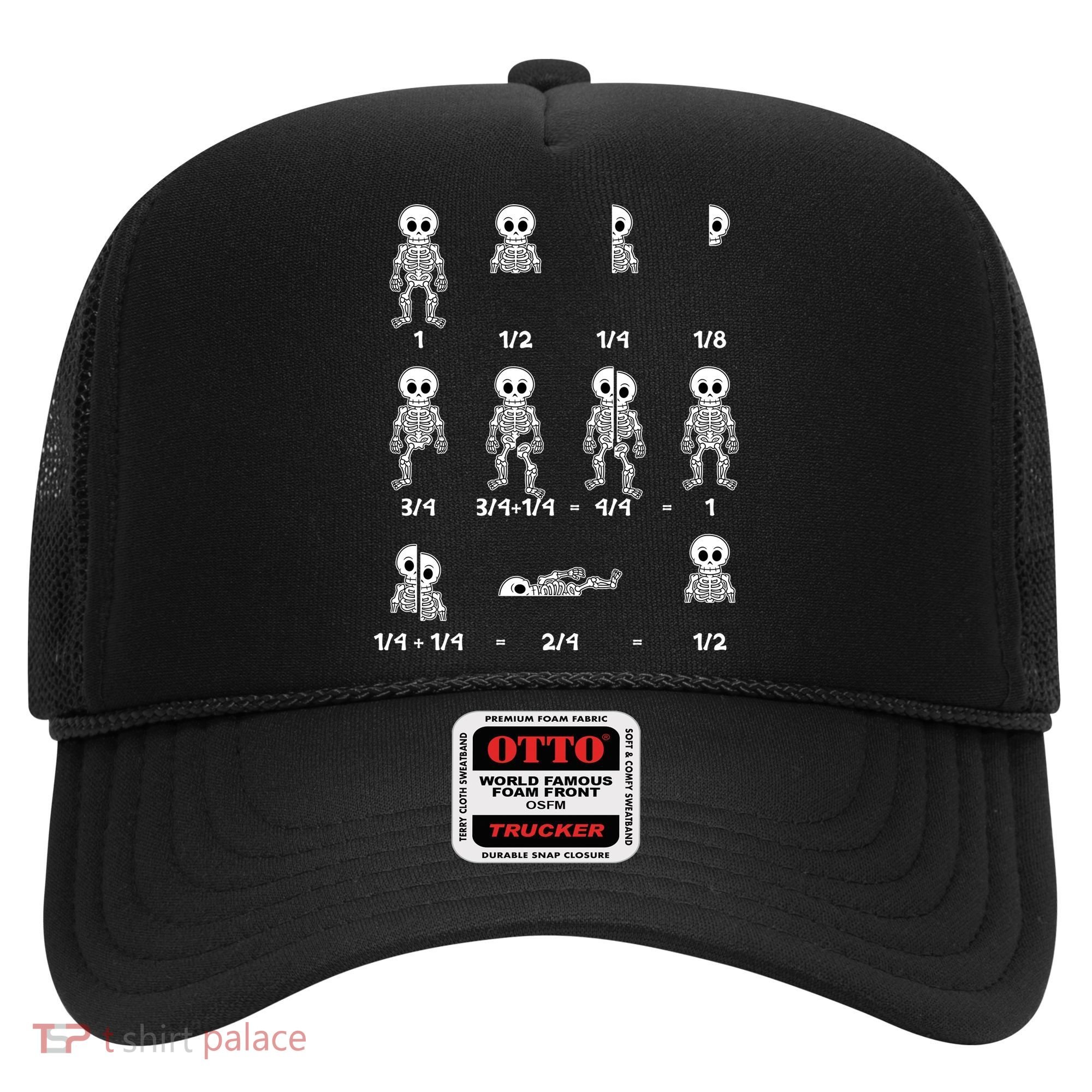 Funny Halloween Math Equations Skeletons Hat