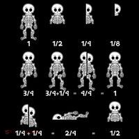 Funny Halloween Math Equations Skeletons Tank Top thumb 6