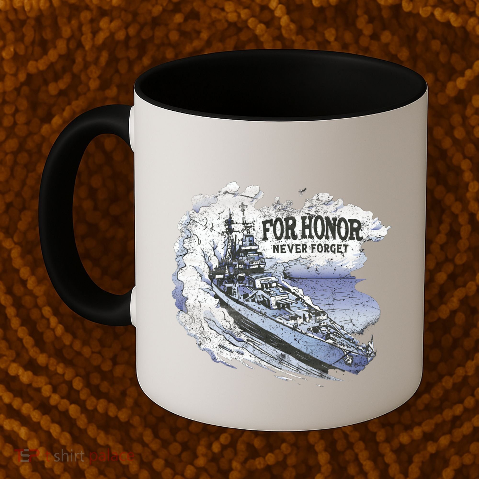 For Honor Never Forget Navy Seals Ship Coffee Mug