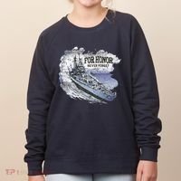 For Honor Never Forget Navy Seals Ship Women's Sweatshirt thumb 0