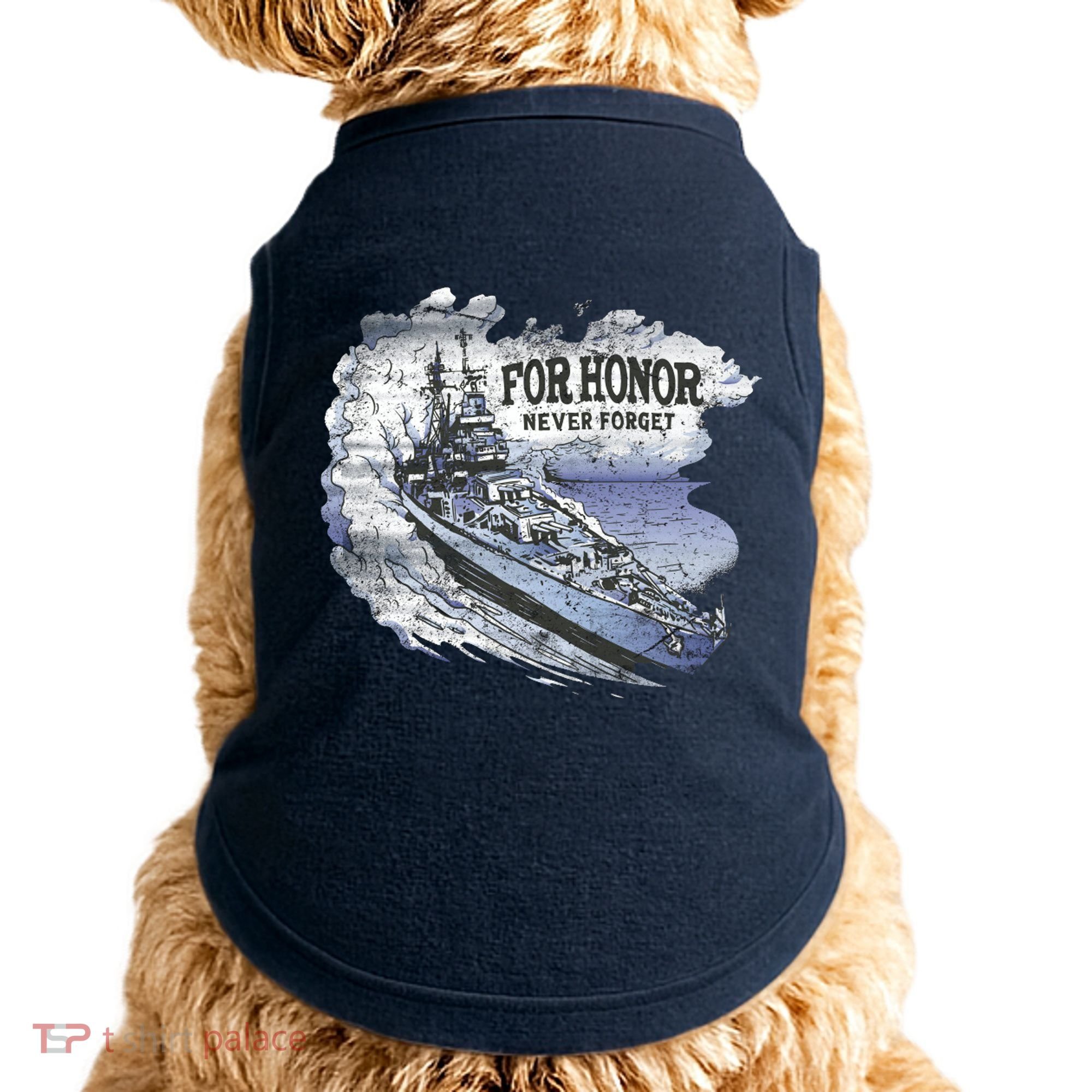 For Honor Never Forget Navy Seals Ship Doggie Tank