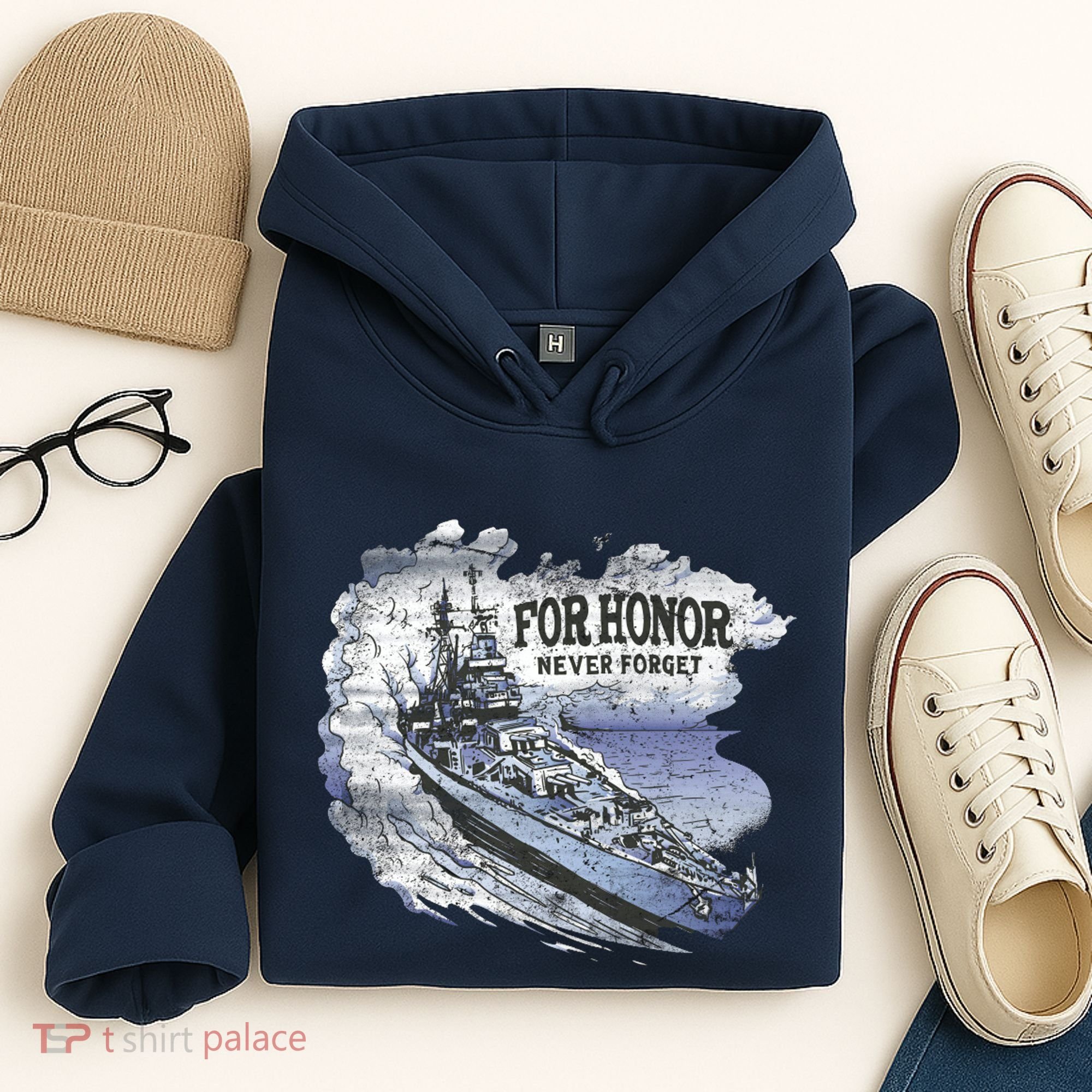 For Honor Never Forget Navy Seals Ship Hoodie