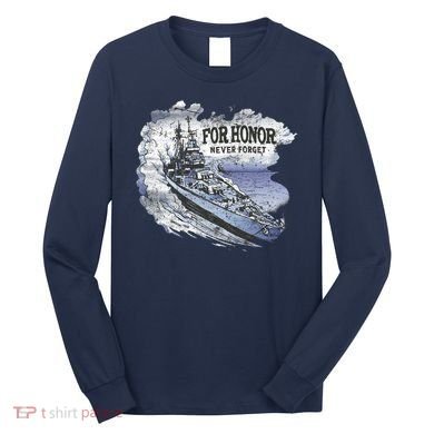 For Honor Never Forget Navy Seals Ship Long Sleeve Shirt