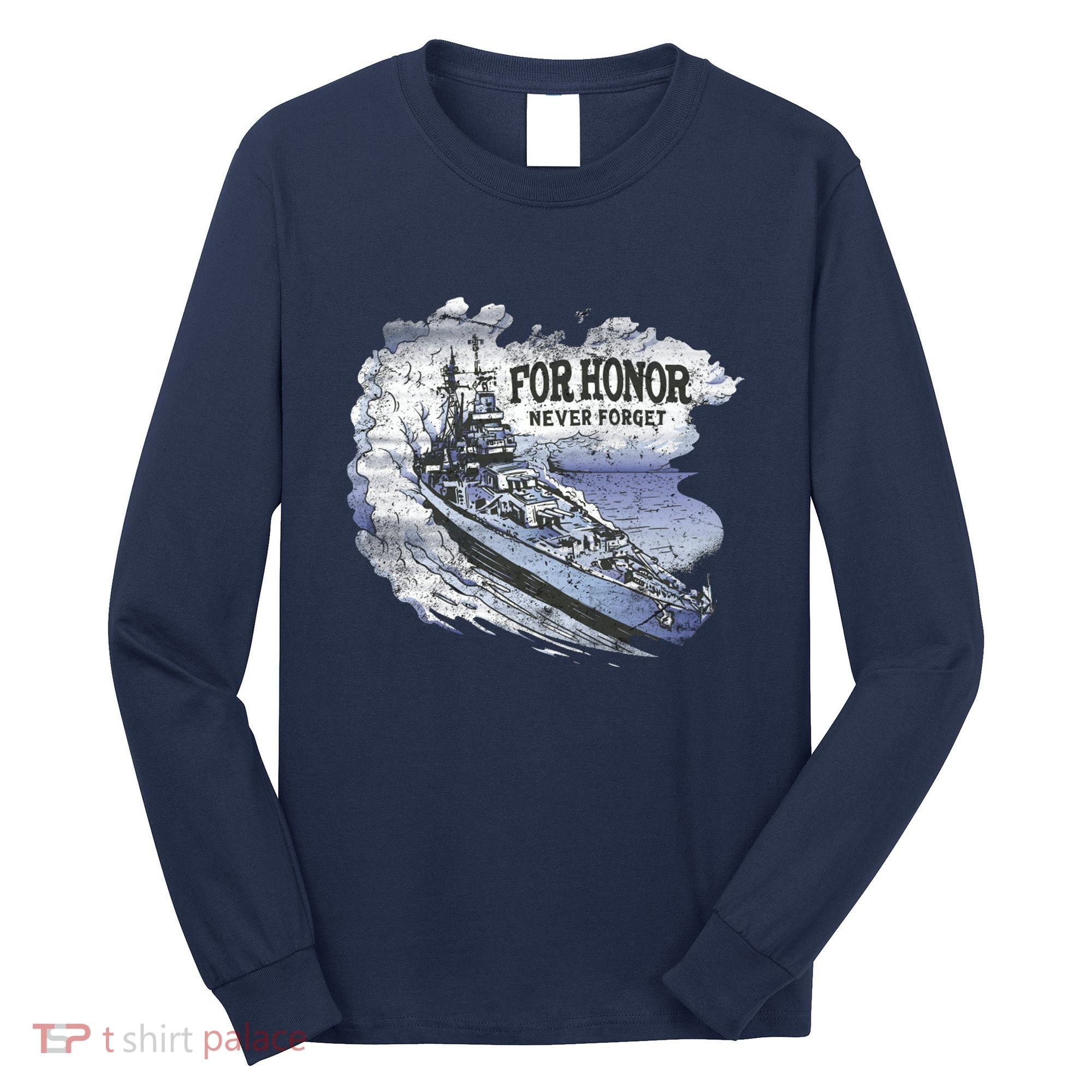 For Honor Never Forget Navy Seals Ship Long Sleeve Shirt