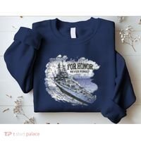 For Honor Never Forget Navy Seals Ship Sweatshirt thumb 2