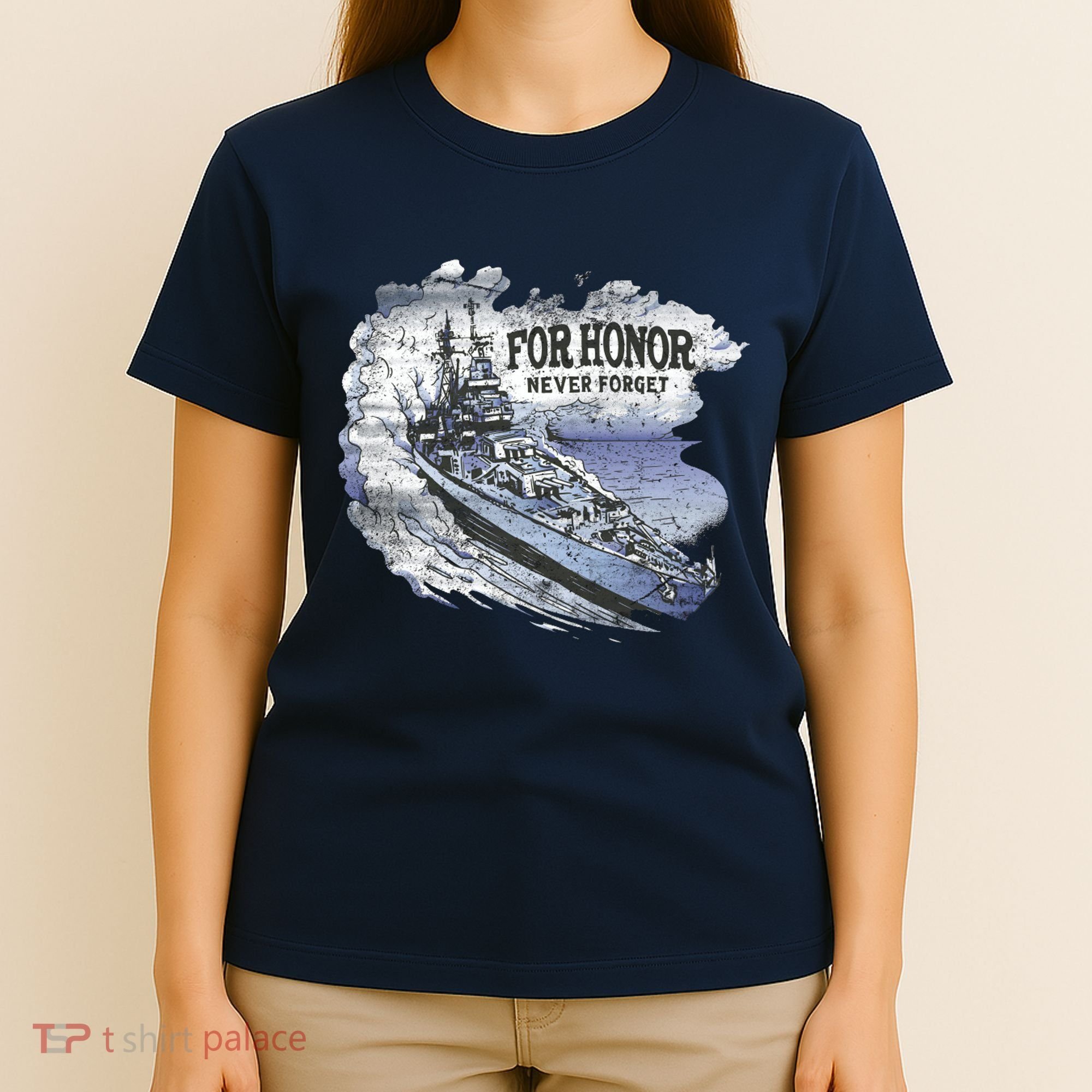 For Honor Never Forget Navy Seals Ship T-Shirt