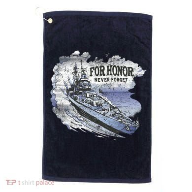 For Honor Never Forget Navy Seals Ship Golf Towel