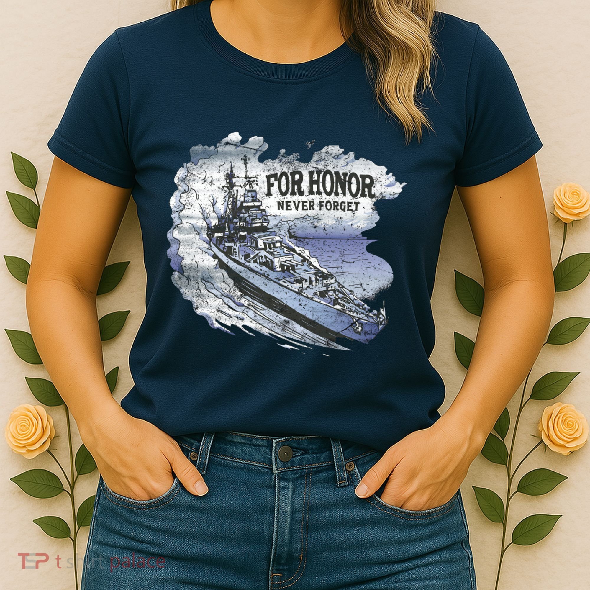 For Honor Never Forget Navy Seals Ship Women's T-Shirt