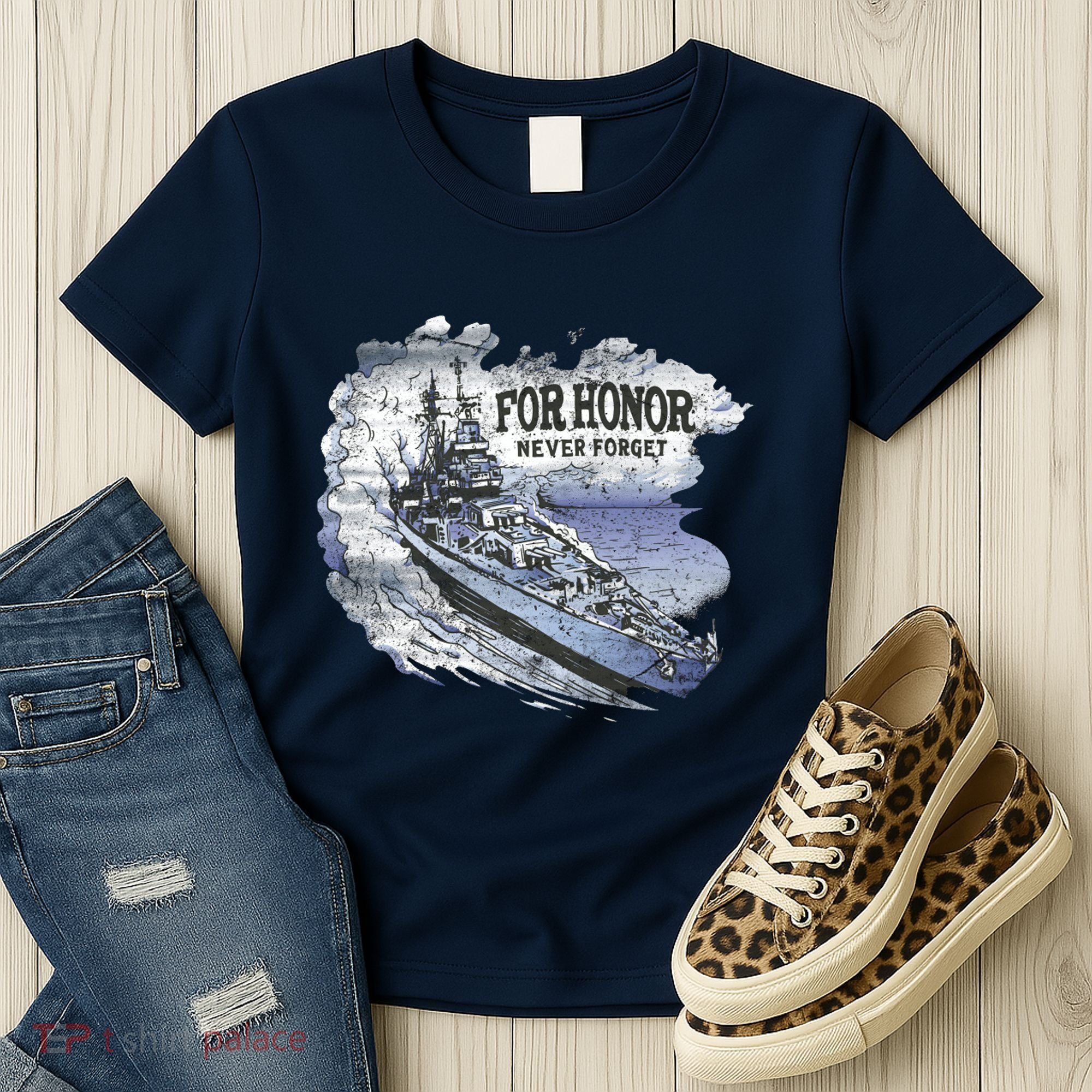 For Honor Never Forget Navy Seals Ship Women's T-Shirt