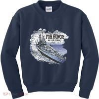 For Honor Never Forget Navy Seals Ship Kids Sweatshirt thumb 0