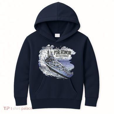 For Honor Never Forget Navy Seals Ship Kids Hoodie