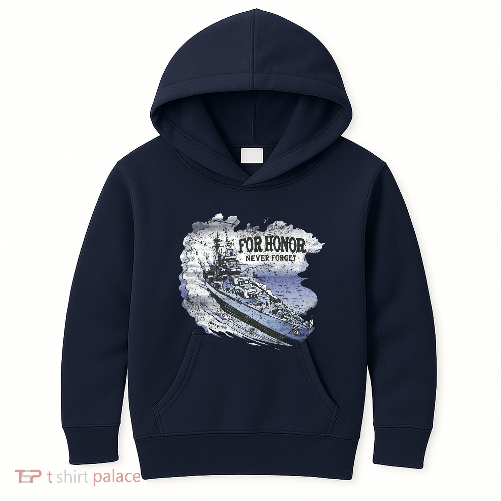 For Honor Never Forget Navy Seals Ship Kids Hoodie