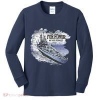 For Honor Never Forget Navy Seals Ship Kids Long Sleeve Shirt thumb 0