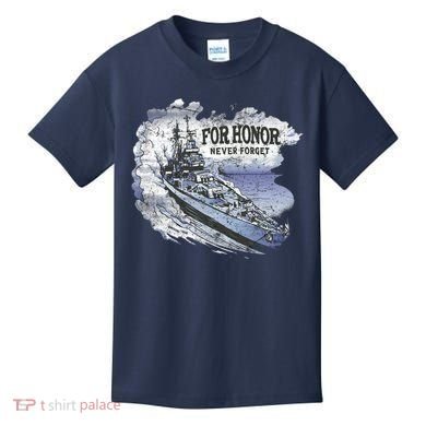 For Honor Never Forget Navy Seals Ship Kids T-Shirt