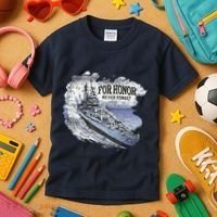 For Honor Never Forget Navy Seals Ship Kids T-Shirt thumb 3