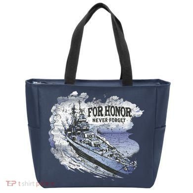 For Honor Never Forget Navy Seals Ship Tote Bag