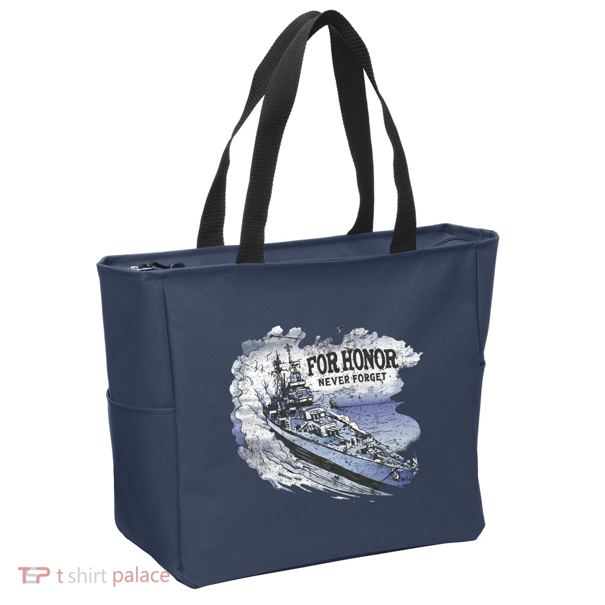 For Honor Never Forget Navy Seals Ship Tote Bag