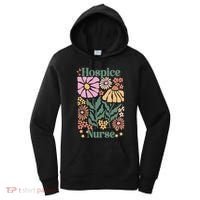 Floral Hospice Nurse Health Care Women's Hoodie thumb 0