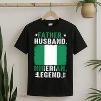 Father Husband Nigeria Father's Day Proud Dad Family Lover  T-Shirt thumb 2