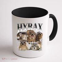 Funny Hyrax Oddly Specific Meme Animal For Family Coffee Mug thumb 1