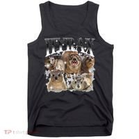 Funny Hyrax Oddly Specific Meme Animal For Family Tank Top thumb 0