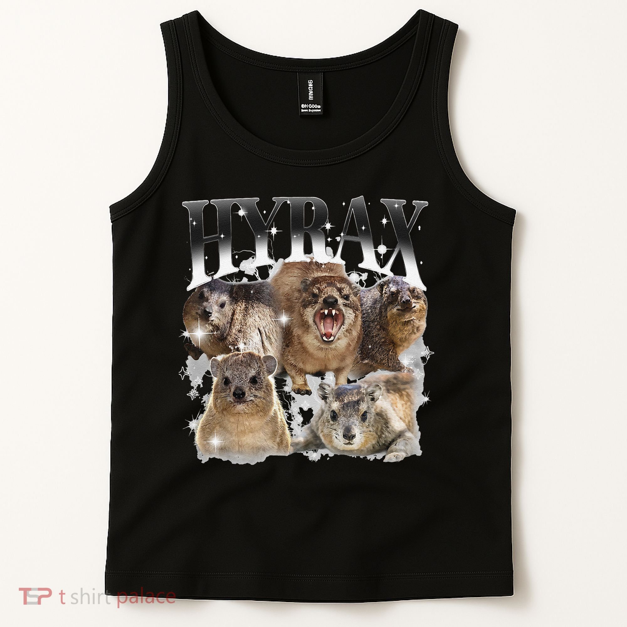 Funny Hyrax Oddly Specific Meme Animal For Family Tank Top