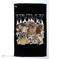 Funny Hyrax Oddly Specific Meme Animal For Family Golf Towel thumb 0