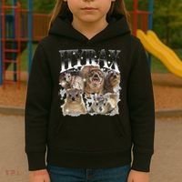 Funny Hyrax Oddly Specific Meme Animal For Family Kids Hoodie thumb 3